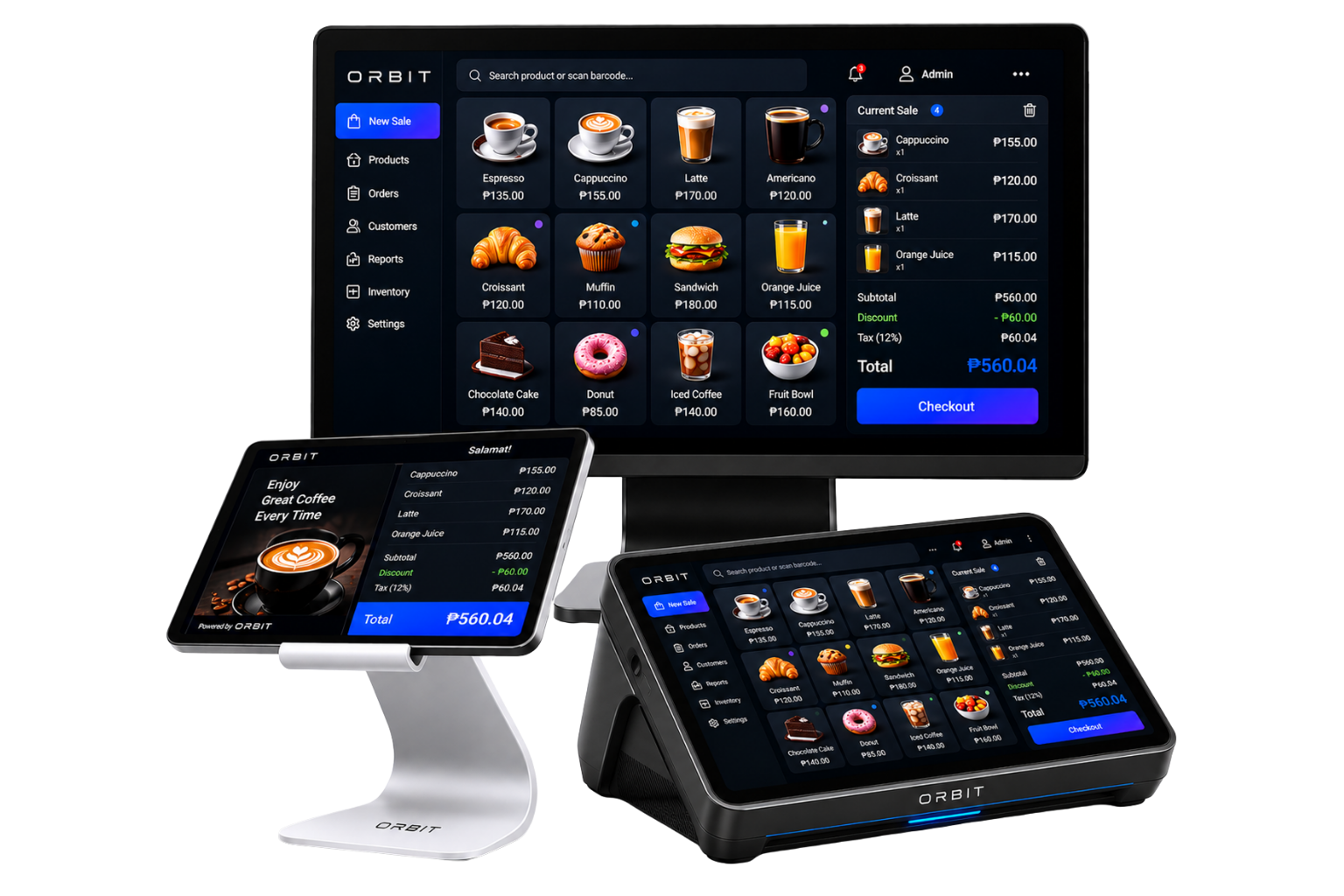 OrbiTech POS cloud showcase visual